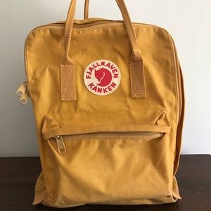Fjallraven Kanken Ochre Backpack